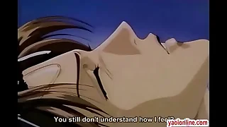 Barren hentai suppliant was rescued by his partner